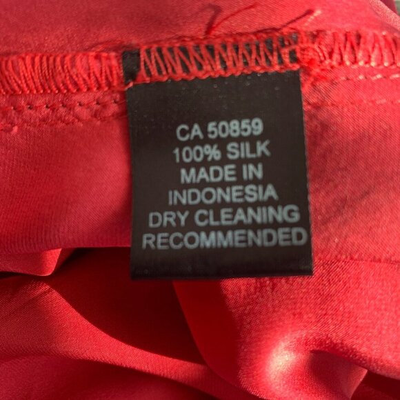 Maggie Walt Sheer 100% Silk Witchy Babydoll Dress - Picture 10 of 15